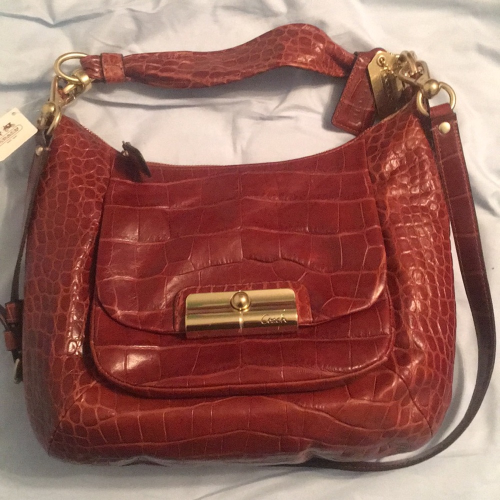 Coach Kristen Hobo Croc